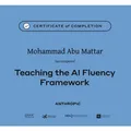 Teaching the AI Fluency Framework