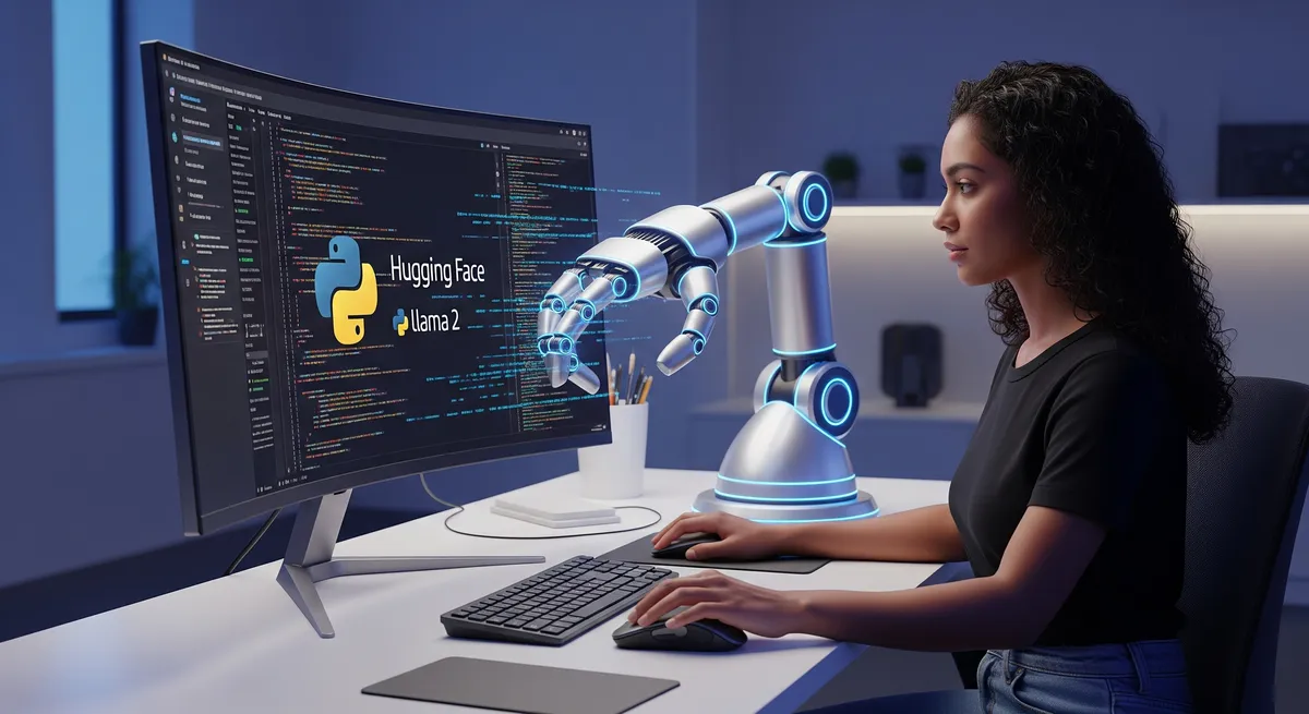 Blog post image for Building a Code Generative AI Model: Empowering Code Writing with AI - Explore the process of building a Code Generative AI model as a software engineer. Understand how AI can write code, follow step-by-step instructions to create your AI, and find answers to common queries about AI-generated code.