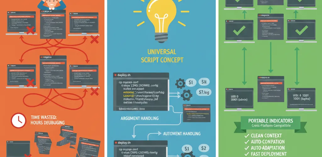 Blog post image for Essential Bash Variables for Every Script - Master the most useful Bash special parameters and environment variables. Learn how to use $0, $?, $@, $UID, $EUID, and XDG variables to write more robust and portable scripts.