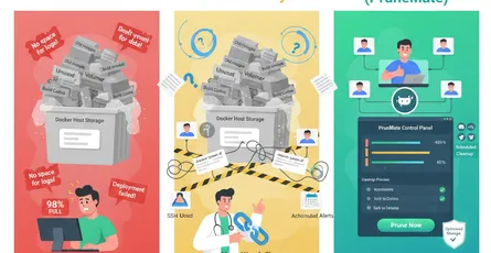 Docker Is Eating Your Disk Space (And How PruneMate Fixes It)