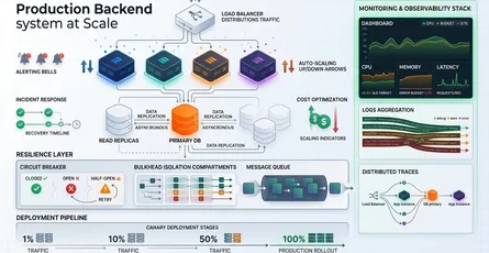Production Backend: Scaling, Monitoring & Reliability