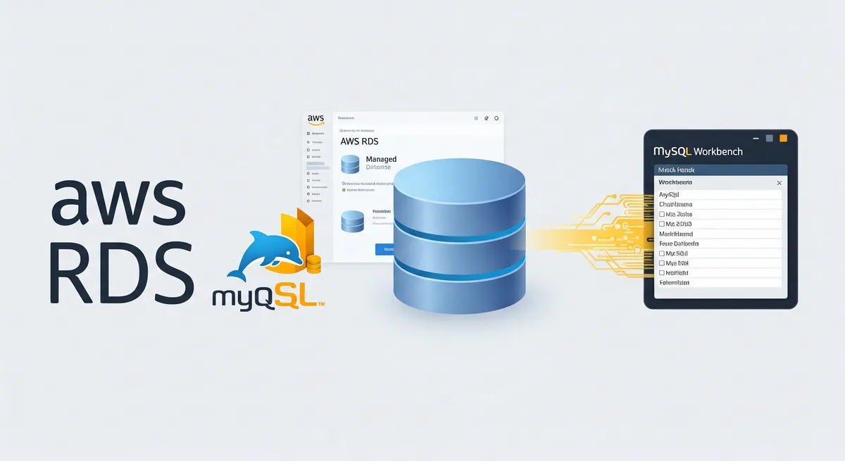 Blog post image for How to Create a AWS RDS MySQL Database and Connect to it using MySQL Workbench - RDS is a managed service that makes it easy to set up, operate, and scale a relational database in the cloud. It provides cost-efficient and resizable capacity while automating time-consuming administration tasks such as hardware provisioning, database setup, patching and backups. It frees you to focus on your applications so you can give them the fast performance, high availability, security, and compatibility they need.