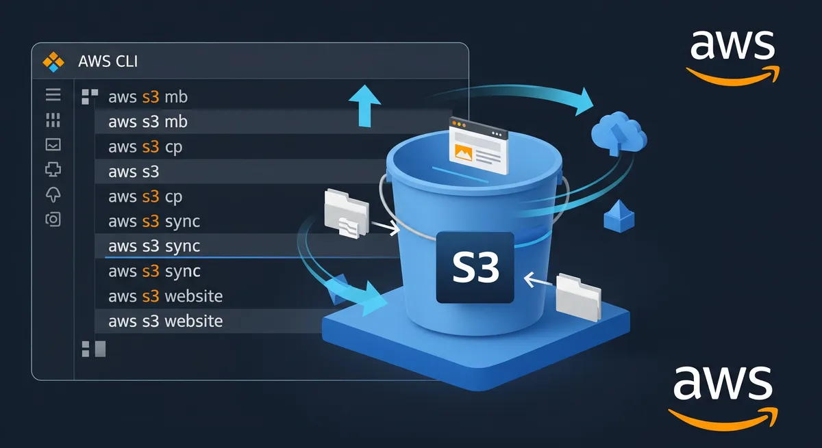 Blog post image for How To Create a AWS S3 Bucket Using AWS CLI - In this post, I will show you how to create a AWS S3 bucket using AWS CLI.