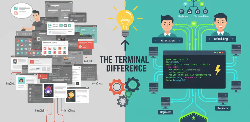 Blog post image for 7 Reasons Learning the Linux Terminal is Worth It (Even for Beginners) - Discover why learning the Linux terminal is essential for developers. From remembering commands to automation benefits, explore 7 compelling reasons that make terminal skills invaluable in modern computing.
