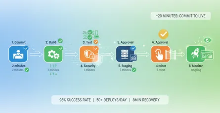 The Deployment Pipeline Journey: From Commit to Customer