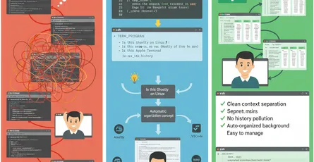 Per-App Shell History for Zsh
