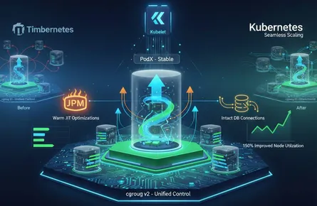 The Resilience of Timbernetes: A Comprehensive Analysis of In-Place Pod Vertical Scaling in Kubernetes 1.35