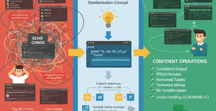Why printf Beats echo in Linux Scripts