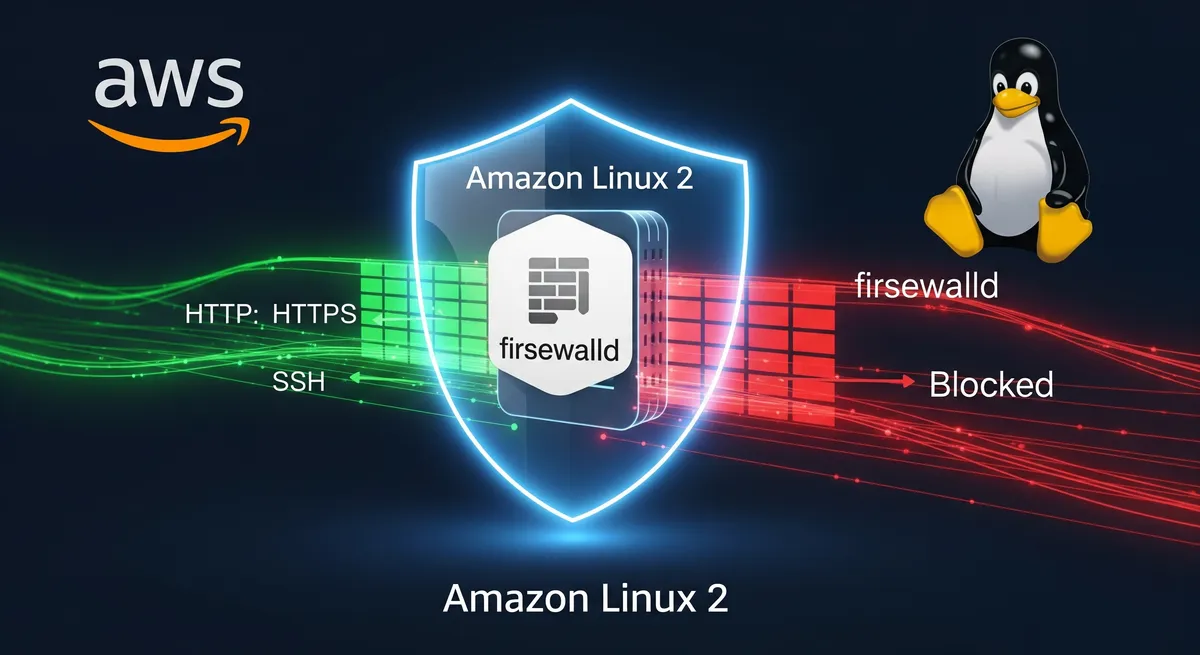 Blog post image for How to Install and Setup FireWall on Amazon Linux 2 - We will learn how to install and setup FireWall on Amazon Linux 2 in this tutorial. We will also discover how to set up FireWall so that it functions with the Amazon Linux 2.