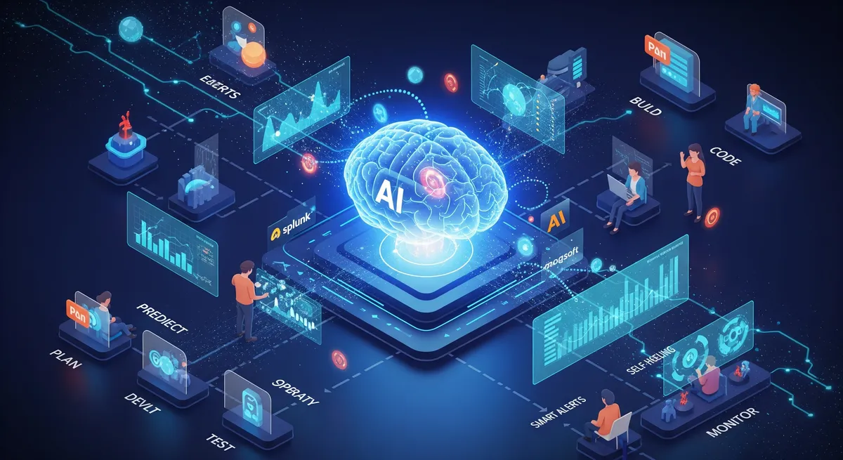 Blog post image for AIOps: Making DevOps Even Better with Smart AI Tools - Learn how AIOps is transforming DevOps with AI-driven automation, predictive analytics, and intelligent incident management. Explore key tools, benefits, and practical guidance for modern IT operations.