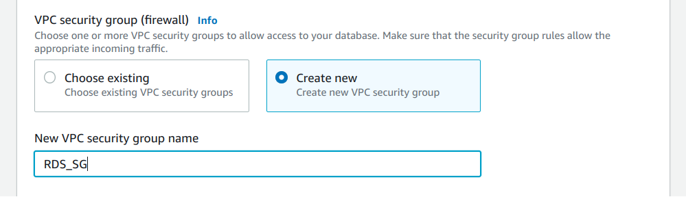 VPC Security Group